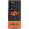 Oklahoma State University Split Jersey Galaxy S24 FE Clear Case